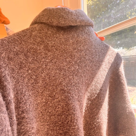 Lauren Manoogian Horizontal Sweater Mouse Brown - Picture 2 of 5